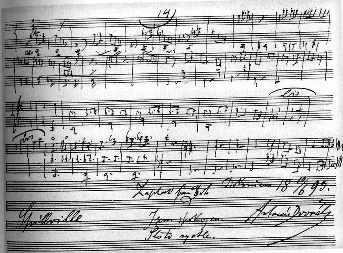 Manuscript · Spillville 1893